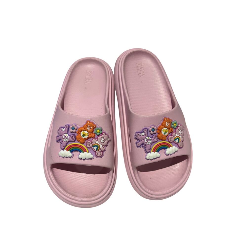 Zara care bear collab size 33 pale pink 1.5 or 2 used once in euc like new
